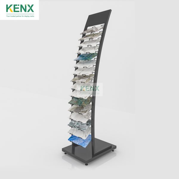 tile countertop display racks