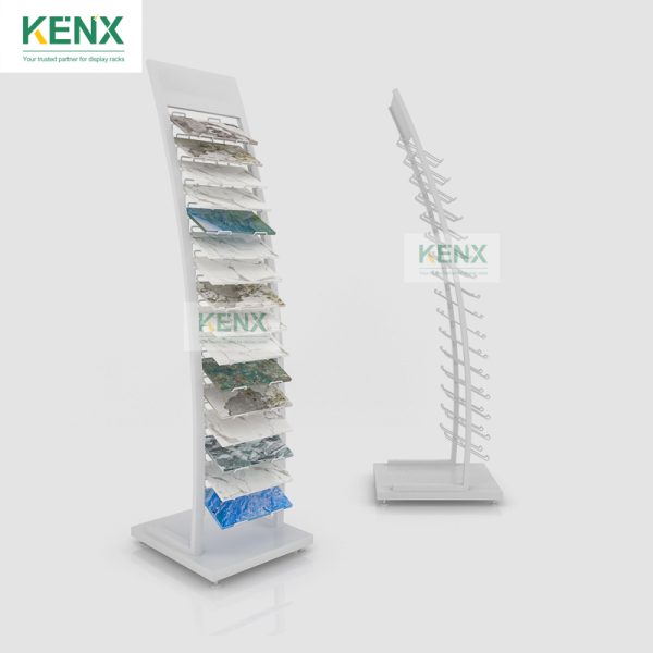 tile countertop display racks