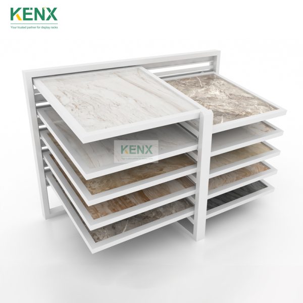 tile flooring displays racks