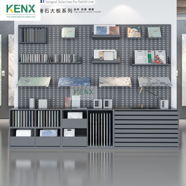 combination decorative tile display stand