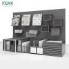 Multifunctional combination tile display racks