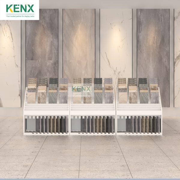 tile plate cabinet display rack for exhibition hall