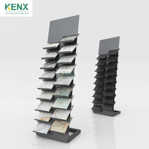 ceramic tile counter display stand