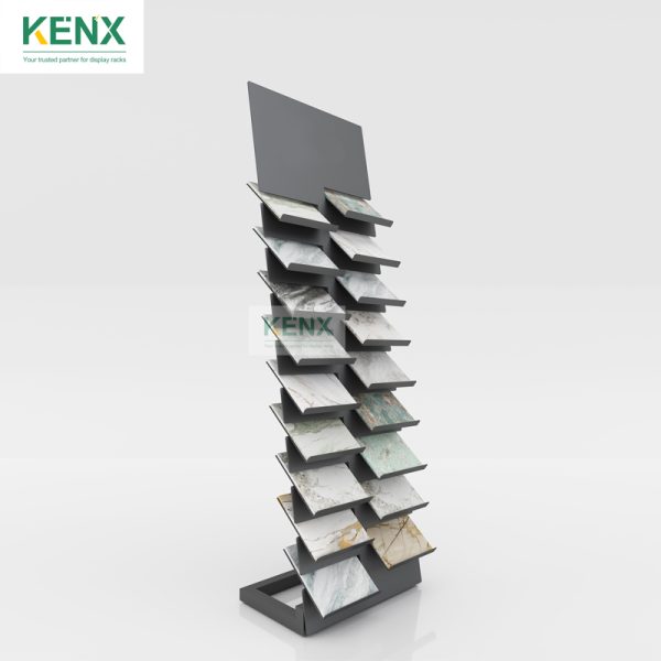 ceramic tile counter display stand