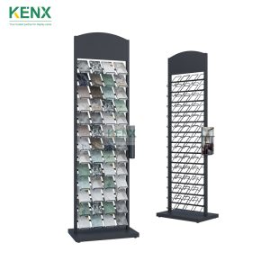 ceramic tile samples vertical simple display rack