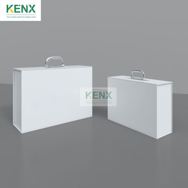 Portable ceramic tile sample box