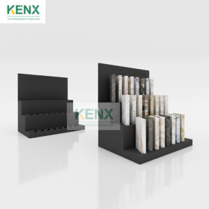 vertical ceramic tile floor display rack