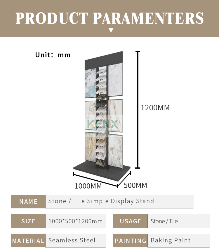 tile sample plate hanging rack