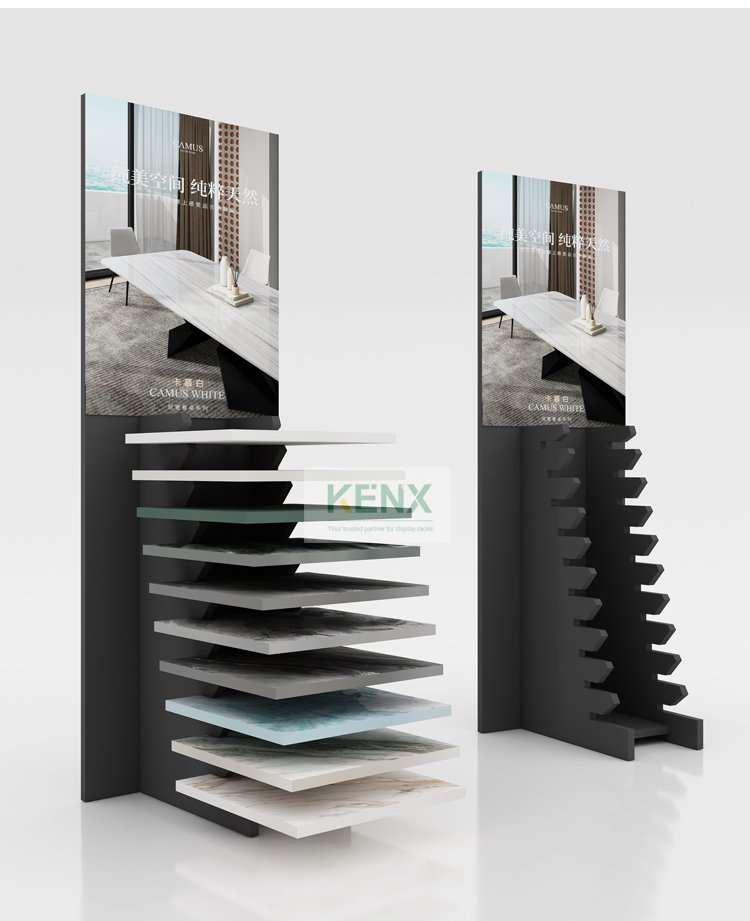 Ceramic Tile Samples Standing Display Rack